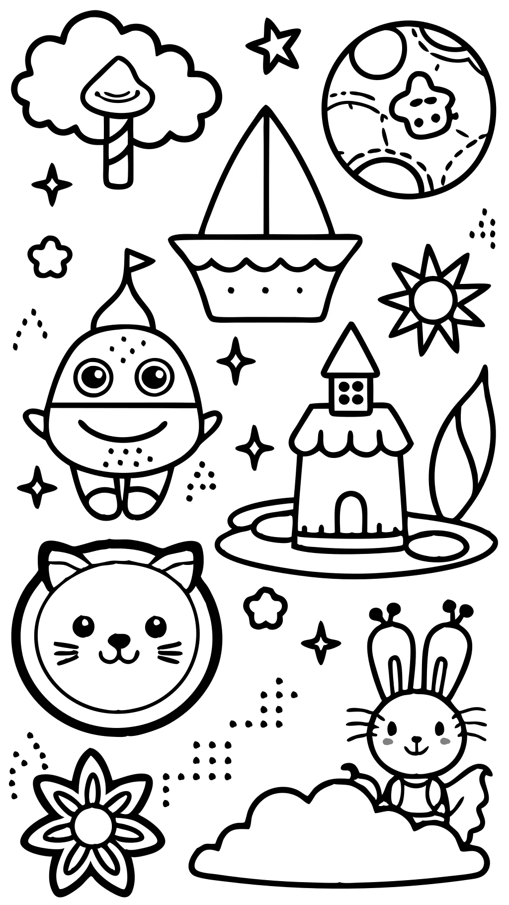 coloring pages and activities